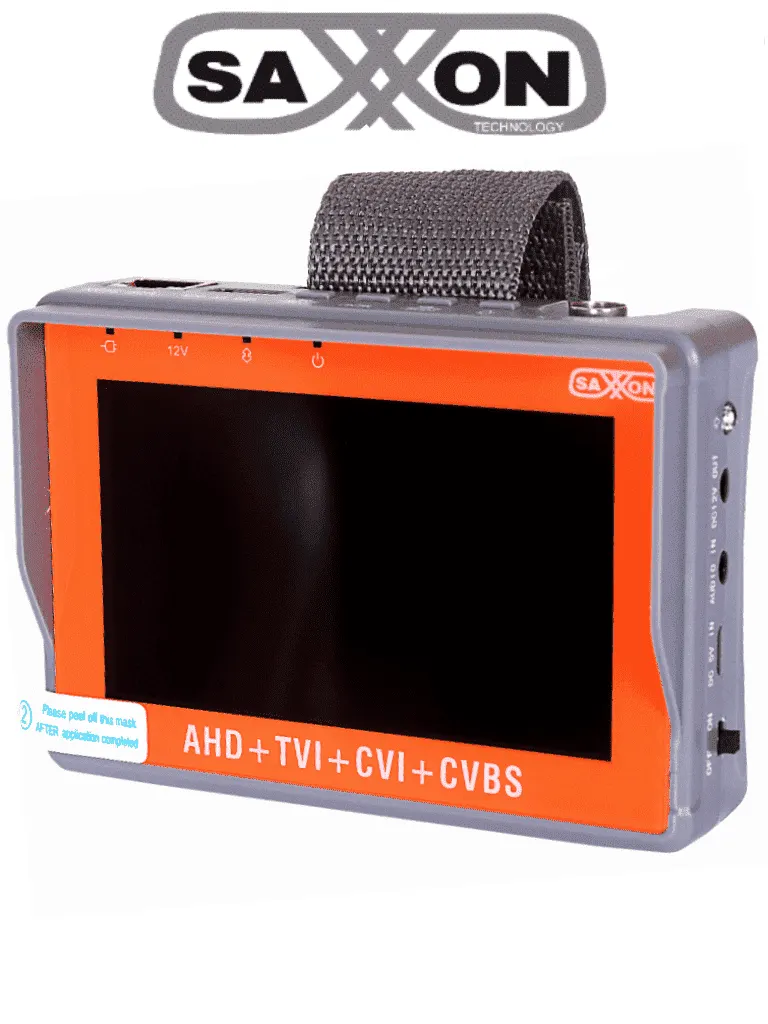 Probador de video SAXXON TES07MC con pantalla de 4.3 pulgadas