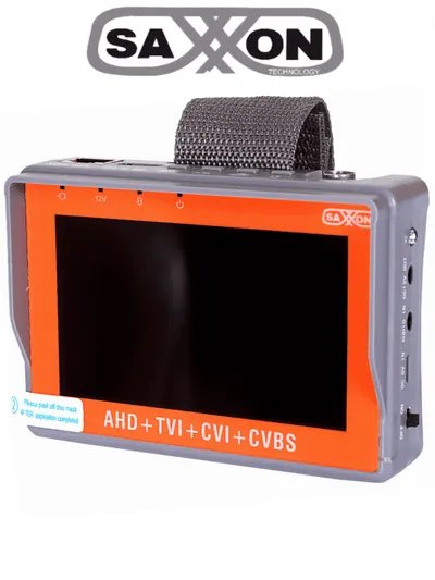 Probador de video SAXXON TES07MC con pantalla de 4.3 pulgadas