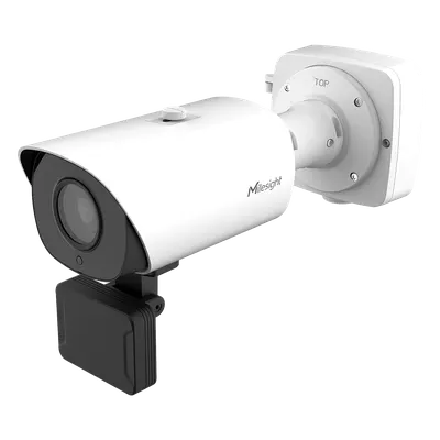 Cámara LPR / 4K / Zoom 4X 8-32mm / IR 50 m (164ft) / ANPR 40 m (131ft) / PoE+