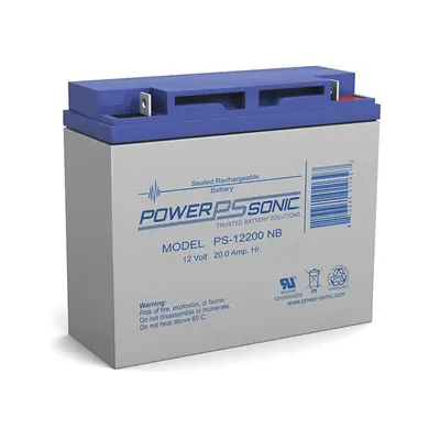 Batería de respaldo POWER SONIC PS-12200-NB2 de 12V y 20Ah