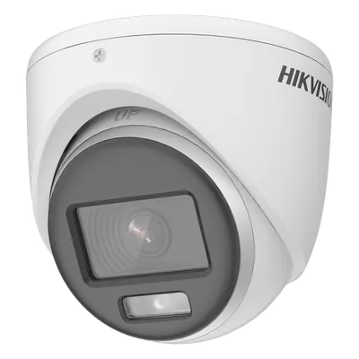 Cámara turret Hikvision DS-2CE70DF0T-LMFS con visión Dual Light