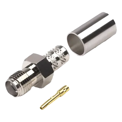 Conector coaxial SMA hembra RF Industries RSA-3050-X para LMR-240