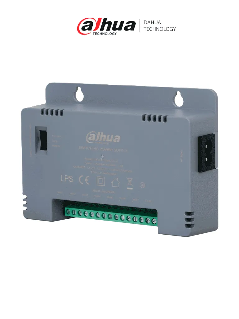 Fuente de poder Dahua DH-PFM344D-8CH-US para 8 cámaras, 4 A