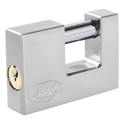 Candado de Seguridad para Cortina Metálica / Grillete 13 mm / Cuerpo 20 mm / Nivel de Seguridad 6 / 5 Pernos / Llave Estándar