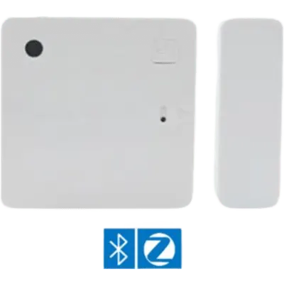 Sensor de Puerta/Ventana Bluetooth y Zigbee / Detección de Apertura, Cierre e Inclinación / Sensor de Luz Incorporado / Batería CR2032