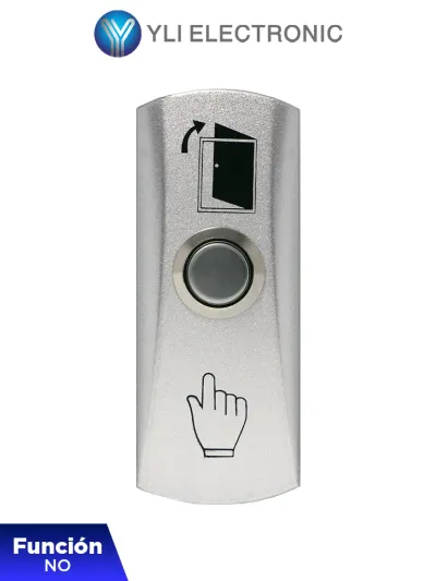 Botón mecánico de salida YLI ELECTRONIC PBK-815 con contacto NO/COM
