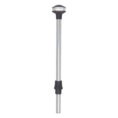 Luz de Poste para Navegación / USCG 2 Millas Náuticas / 12 VDC / 0.89 A / 1 m (3.28 ft) / Embarcaciones <20 m Eslora / Lente Estriada