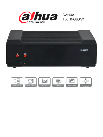 DAHUA DHI-ITSE1200-TA-G04 Terminal de almacenamiento Dahua Edge/ Admite entrada de imagen y video HD de 12 canales/ Mediciones de velocidad/Filtro de falsas alarmas/ El nombre y el código de la infracción configurable/ GPS y Beidou, y 4G.