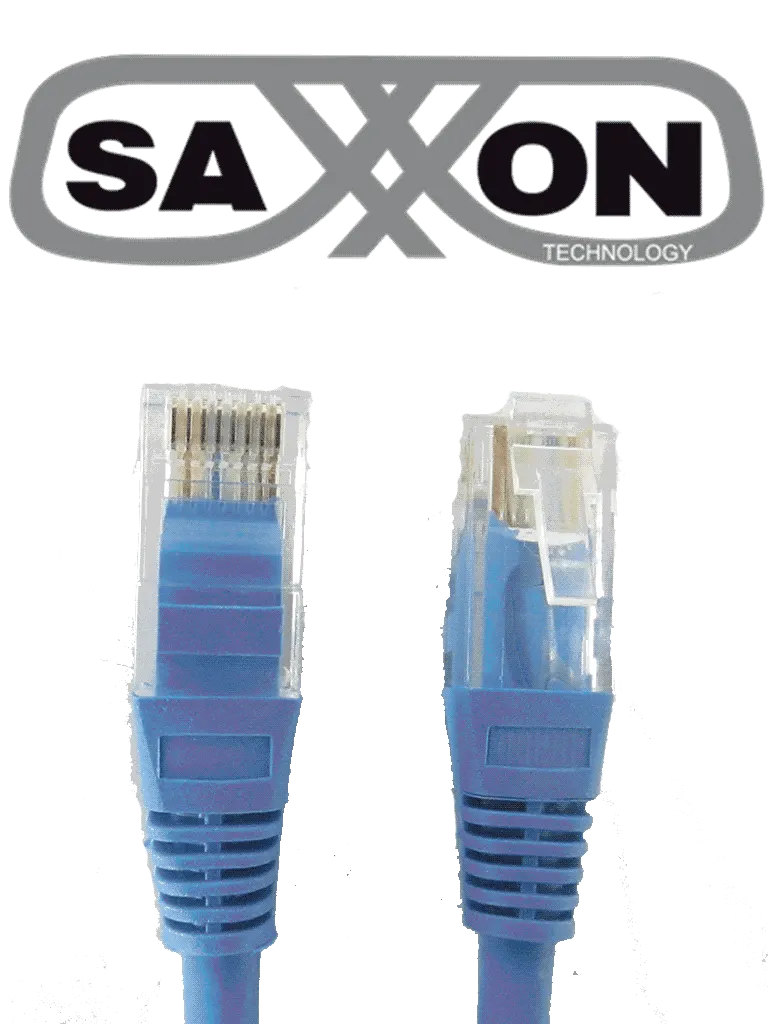 Cable patch cord UTP SAXXON P5E1UA Cat 5e de 1 metro