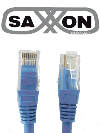 Cable patch cord UTP SAXXON P5E1UA Cat 5e de 1 metro