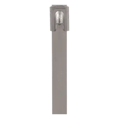 Brida de Acero Inoxidable / 362mm (14.2 ft) largo / 7.9mm ancho / Rango 12.7-102mm / Paquete 50pz