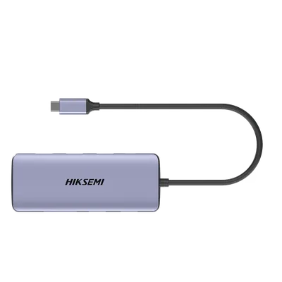 Hub USB-C HIKSEMI HS-HUB-DS8 8 en 1 con HDMI 4K y PD de 100 W