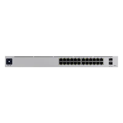 Switch PoE Ubiquiti USW-PRO-24-POE con 24 puertos y capa 3