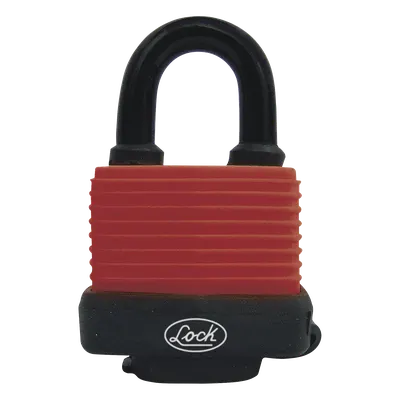 Candado Impermeable / Arco Corto 26 mm / Grosor Cuerpo 32 mm / Nivel de Seguridad 4 / Llave Estándar