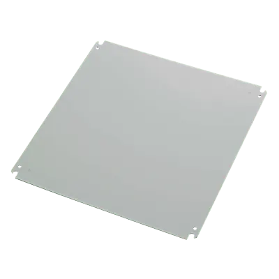 Panel de Montaje Posterior / Acero Dulce Calibre 12ga / 20x20 Pulgadas / Recubrimiento en Polvo Blanco / Compatible con Paneles de Madera 3/4 Pulgadas