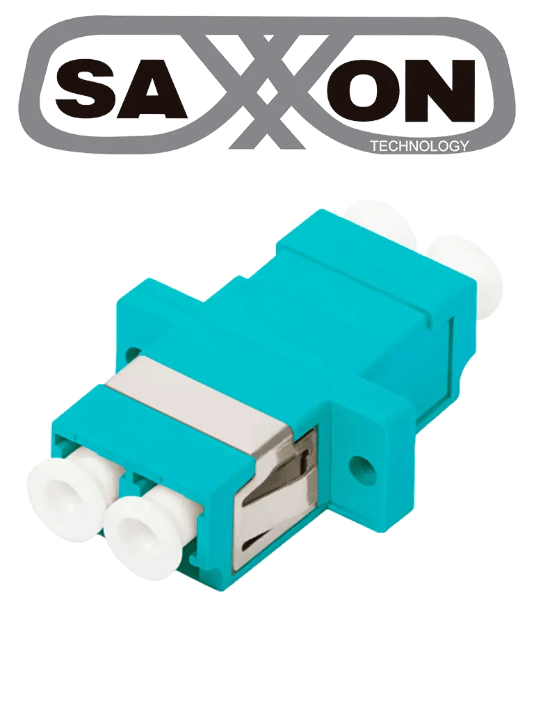 Acoplador de fibra óptica SAXXON JALC3CD LC dúplex multimodo