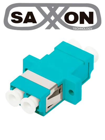 Acoplador de fibra óptica SAXXON JALC3CD LC dúplex multimodo