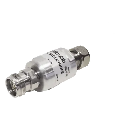Bloqueador de DC / 250-6000 MHz / 500W Promedio / 10kW Pico / PIM -161 dBc / 4.3-10 / IP65