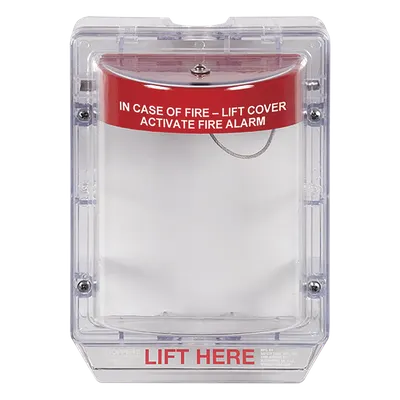 Protector para Estación de Jalón / Policarbonato UV / Montaje Sobreponer / Rango -40°F a 250°F / Aprobado UL y FM