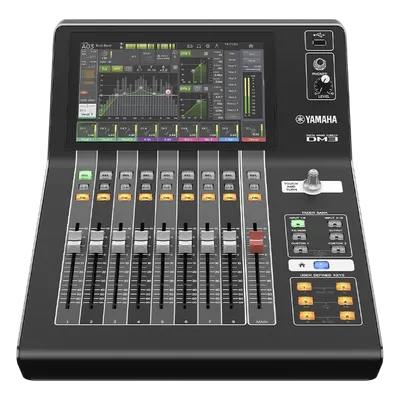 Consola de Mezcla Digital / 16 Canales / 8 Salidas / Pantalla Táctil 9" / Dante Integrado / 12 XLR + 4 Combo / 6.5 kg