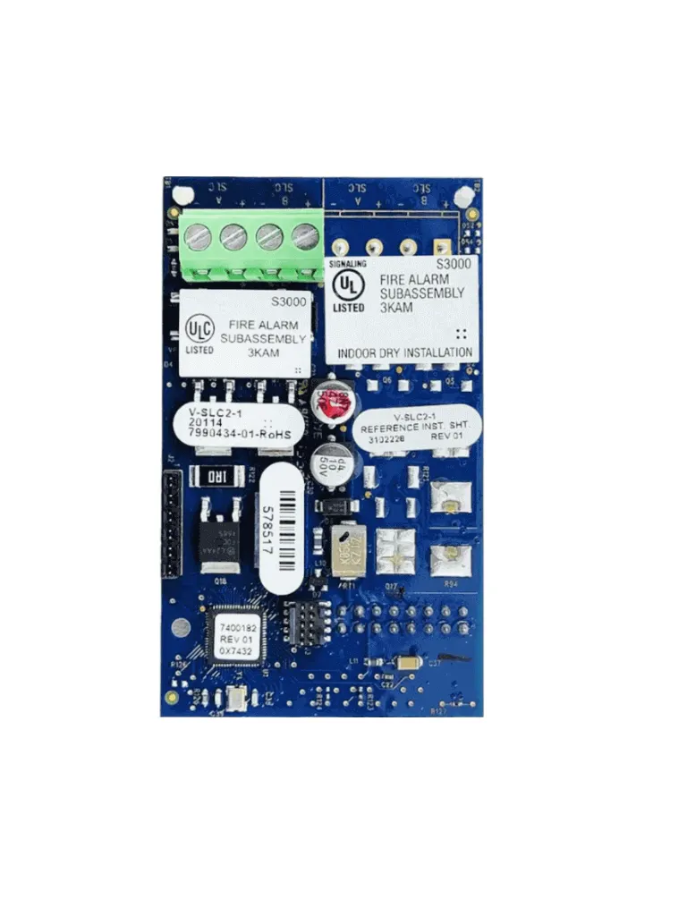 KIDDE V-SLC2-1 - Tarjeta Controladora para Panel VS4 con 250 Puntos