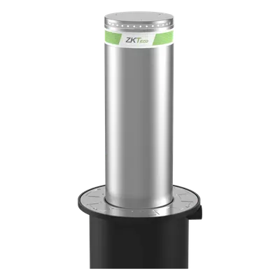 Bolardo Automático de Seguridad / Hidráulico / 219 mm Diámetro / Elevación 600 mm (23.6 in) / 4 Segundos Operación / IP68 / Control Remoto 100 m (328 ft) / LED Integrado