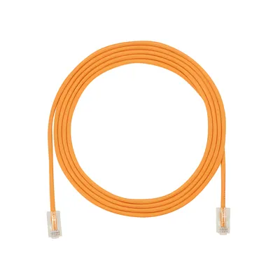 Cable de Parcheo UTP Cat6A / 28AWG Diámetro Reducido / CM-LSZH / 3.05 m (10 Pies) / Naranja