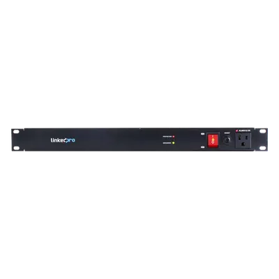 PDU para rack LINKEDPRO LP-PDU-11 con 11 salidas y montaje 1U