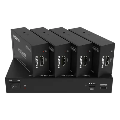 Extensor HDMI 1x4 EPCOM PROAUDIO EPC-SPB14E70 para 4K@60Hz