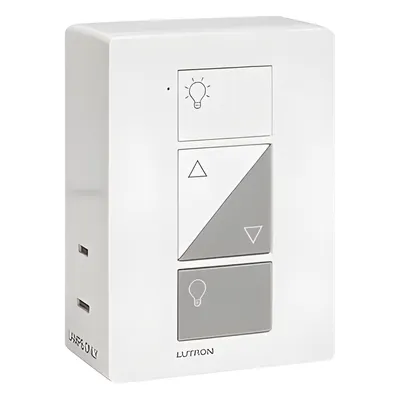Atenuador inteligente de clavija Lutron Caseta PD3PCLWH para dos lámparas