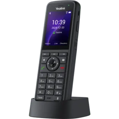 Teléfono IP Portátil Empresarial de Uso Rudo Yealink AX86R con Wi-Fi 6 Roaming Avanzado Protección IP67 y Audio HD