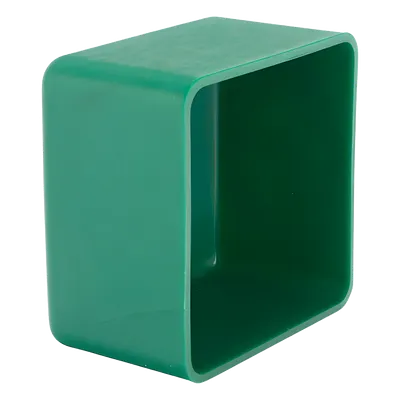 Remate cuadrado ANCLO ANC-HS02 de PVC para unicanal de 4x4 pulgadas
