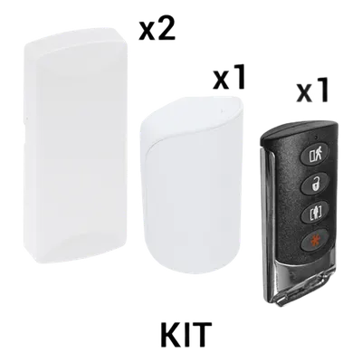 Kit inalámbrico SFIRE KIT-RF-SFIRE-DSC-2 para alarmas DSC