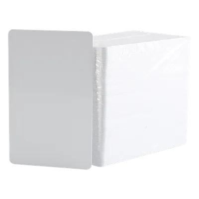 Tarjetas PVC adhesivas HID UltraCard CR80 para identificación, 500 piezas