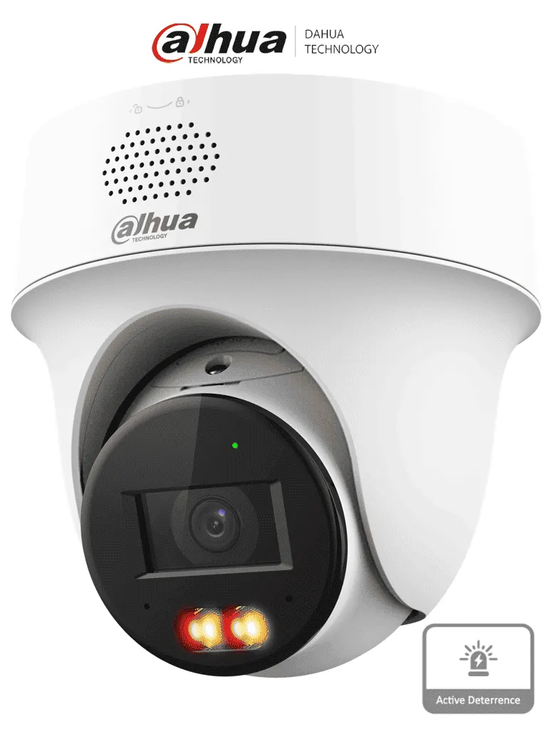 Cámara PT IP DAHUA DH-IPC-PT1439H-PV de 4 MP con audio bidireccional