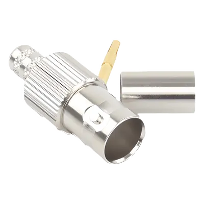 Conector BNC hembra RF Industries RFB-1724 para cable RG-59/U