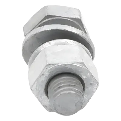 Tornillo estructural / Grado A325 / 1/2 x 1-1/2 pulg / Cabeza hexagonal / Tuerca plana / Galvanizado