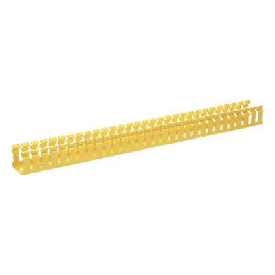 Canaleta ranurada PANDUIT H2X2YL6 de PVC amarillo, 6 ft