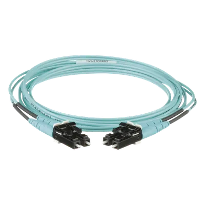 Jumper de fibra óptica Panduit FX2ERLNLNSNM002 OM3 LC dúplex, 2 m
