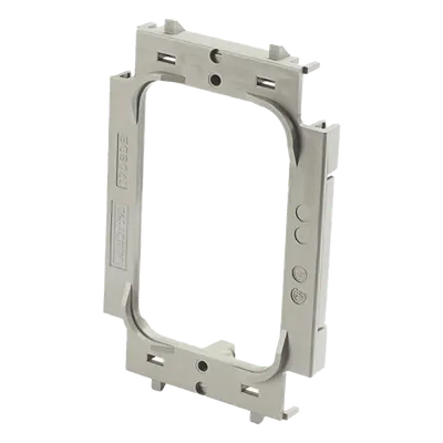 Adaptador Atornillable para Faceplate / PVC Gris / 2.75 in x 4 in / 0.33 ft / Montaje Atornillado