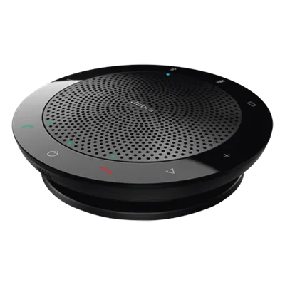 Altavoz de Conferencia Portátil / Micrófono Omnidireccional 360° / Bluetooth y USB / 15 Horas de Autonomía / DSP Anti-eco / Botón Inteligente Configurable