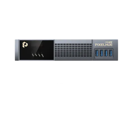 Procesador AVoIP / Transmisión Dual-Streaming / Codificador y Decodificador Integrado / Latencia 2 ms / KVM 8 Pantallas / PoE+ / 1G Ethernet + Fibra SFP