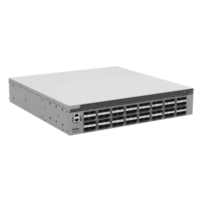 Switch Data Center / 64 Puertos QSFP28 100GE / 12.8 Tbps / Lossless Ethernet / VXLAN / M-LAG / 2 RU