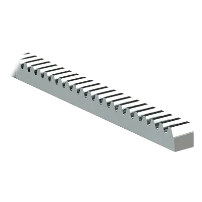 Cremallera para puerta corrediza COMUNELLO 22 x 22 mm, módulo 6