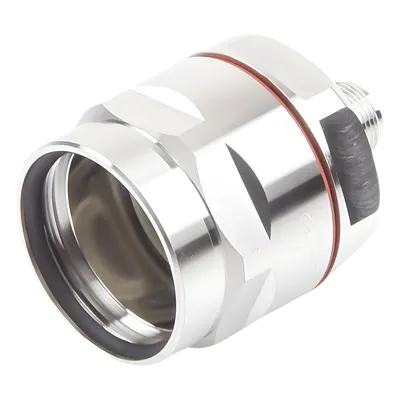 Conector N Hembra / Cable 1-1/4 in / 0-4000 MHz / 10 kW Pico / IP68 / 3.28 ft Inmersión