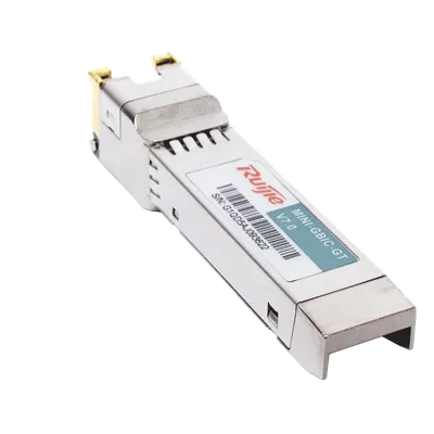 Transceptor RUIJIE MINI-GBIC-GT SFP a RJ45 de 1 Gbps