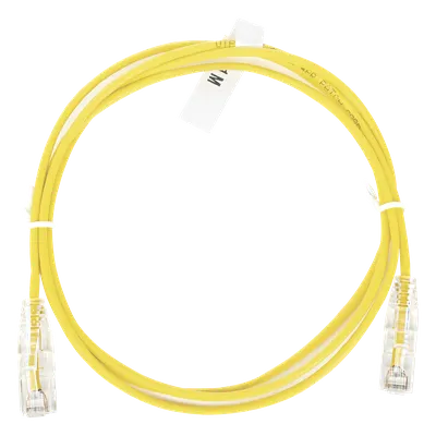 Cable de parcheo LINKEDPRO LP-UT6-100-YE-28 Cat6 amarillo de 1 m