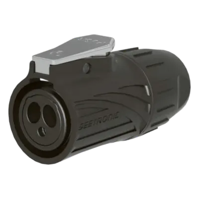 Conector de Alimentación / Núcleo de 3 capas / Carcasa de zinc con protección RF / Contactos dorados / 20A RMS / IP65