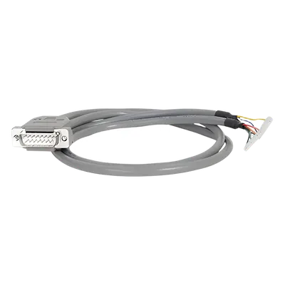 Interface para Radios Móviles / Conexión a Panel EDM5 / Cable 1 m (3.3 ft) / Conectores J5 y DB15
