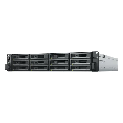 Unidad de Expansión NAS / 12 Bahías SATA / HDD SSD 3.5" o 2.5" / Fuente Redundante / Plug-and-Play / Alta Disponibilidad